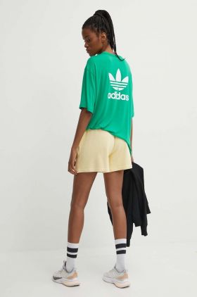 adidas Originals tricou femei, culoarea verde, IR8063