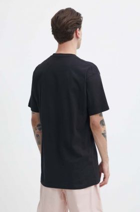 Vans tricou din bumbac barbati, culoarea negru, cu imprimeu