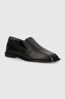 Gant mocasini de piele Parkny femei, culoarea negru, cu toc plat, 28531536.G00