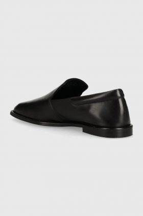 Gant mocasini de piele Parkny femei, culoarea negru, cu toc plat, 28531536.G00