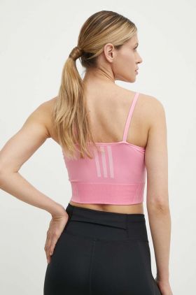 adidas Performance top de antrenament culoarea roz, IS4356