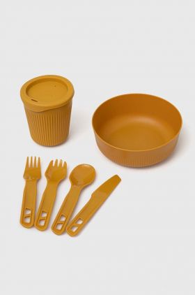 Sea To Summit serviciu pentru mâncare Passage Dinnerware Set 1 Person culoarea galben, ACK0370511P