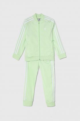 adidas Originals trening copii culoarea verde