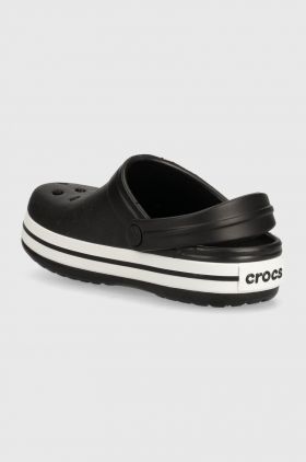 Crocs slapi copii CROCBAND CLOG culoarea negru