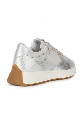 Geox sneakers D AMABEL A culoarea argintiu, D45MDA 0BVFU C0898