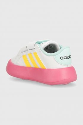 adidas sneakers pentru copii GRAND COURT MINNIE CF I x Disney culoarea roz