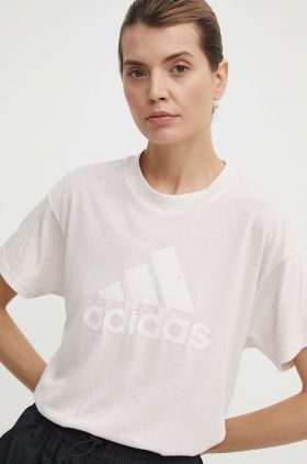 adidas tricou femei, culoarea roz, IS3629