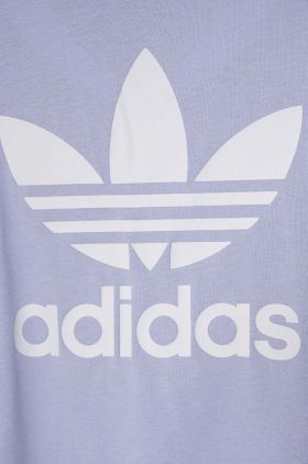 adidas Originals tricou de bumbac pentru copii culoarea violet