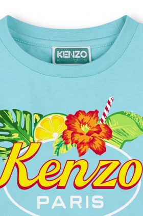 Kenzo Kids tricou de bumbac pentru copii cu imprimeu