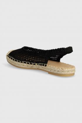 Answear Lab espadrile culoarea negru