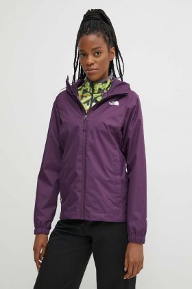 The North Face jacheta de exterior Quest culoarea violet, NF00A8BAV6V1