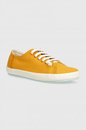 Camper tenisi Peu Rambla Vulcanizado femei, culoarea portocaliu, 21897.088