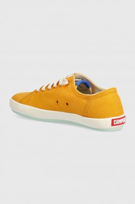 Camper tenisi Peu Rambla Vulcanizado femei, culoarea portocaliu, 21897.088