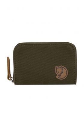 Fjallraven portofel Zip Card Holder culoarea verde, F24218