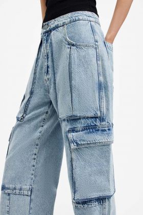 AllSaints jeansi ECHO CARGO JEAN femei, W061EA