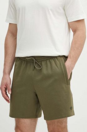 adidas Originals pantaloni scurti din bumbac culoarea verde, IR7878