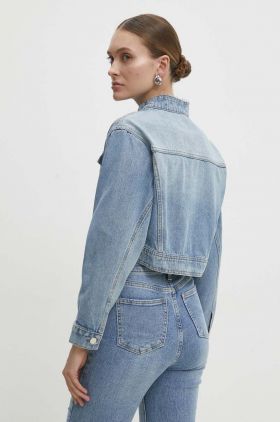 Answear Lab geaca jeans femei, de tranzitie, oversize