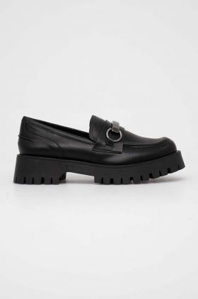 Answear Lab mocasini femei, culoarea negru, cu platforma