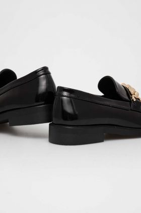 Answear Lab mocasini femei, culoarea negru, cu toc plat