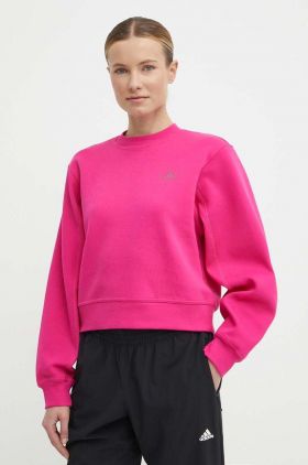 adidas by Stella McCartney bluza femei, culoarea roz, neted, IT8284