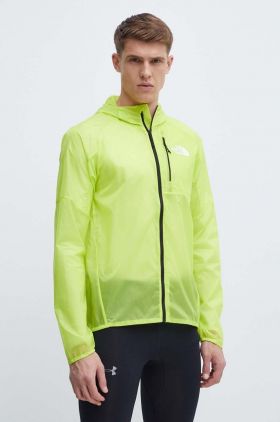 The North Face windbreaker culoarea verde, NF0A87GTRIQ1