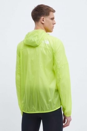 The North Face windbreaker culoarea verde, NF0A87GTRIQ1