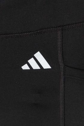 adidas leggins copii culoarea negru, neted