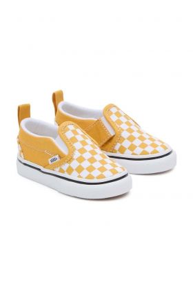 Vans tenisi copii TD Slip-On V culoarea galben