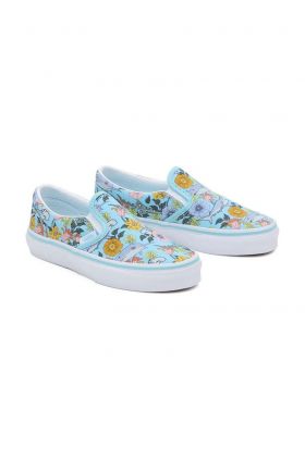 Vans tenisi copii UY Classic Slip-On culoarea turcoaz