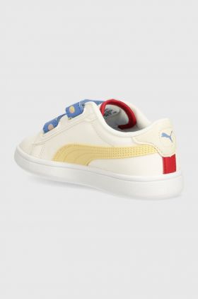 Puma sneakers pentru copii Smash 3.0 Summer Camp V PS culoarea bej