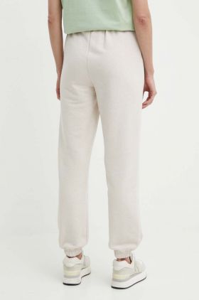 Fila pantaloni de trening Lima culoarea bej, cu imprimeu, FAW0766