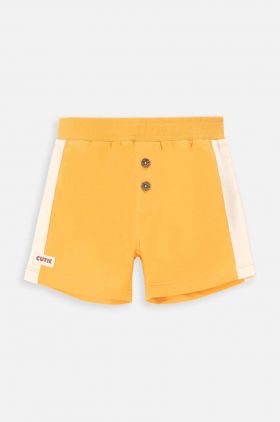 Coccodrillo pantaloni scurti bebe culoarea galben