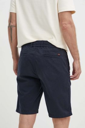 BOSS Orange pantaloni scurți bărbați, culoarea bleumarin, 50509481