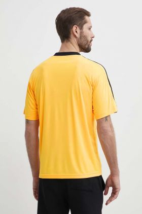 adidas tricou TIRO barbati, culoarea galben, modelator, IS1536