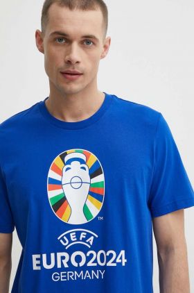 adidas Performance tricou Euro 2024 barbati, cu imprimeu, IT9293