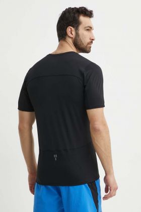 The North Face tricou sport Sunriser culoarea negru, neted, NF0A84KNJK31