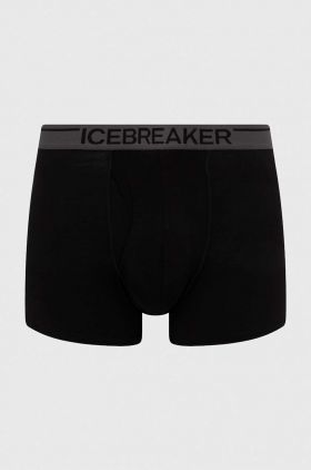 Icebreaker lenjerie functionala Anatomica Boxers culoarea negru, IB1030300101