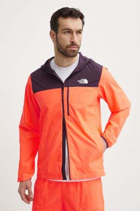 The North Face windbreaker Higher culoarea violet, de tranzitie, NF0A8727TOV1