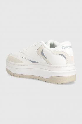 Reebok Classic sneakers din piele Club C culoarea alb, 100201959