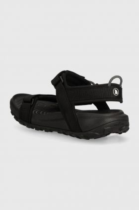 The North Face sandale EXPLORE CAMP femei, culoarea negru, cu platforma, NF0A8ADRKX71