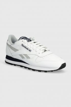 Reebok Classic sneakers din piele Classic Leather culoarea alb, 100074356