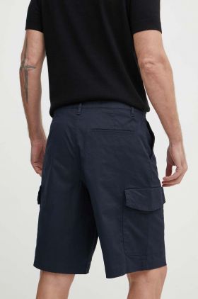 Armani Exchange pantaloni scurti barbati, culoarea albastru marin, 3DZS07 ZN3TZ