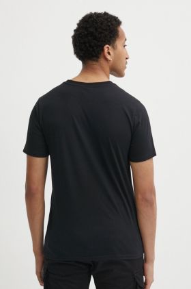 Protest tricou Prtwelby barbati, culoarea negru, cu imprimeu, 1712243