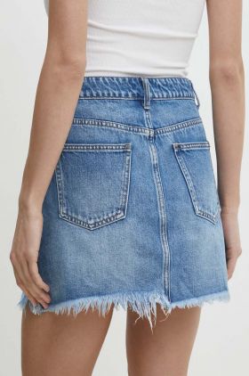 Answear Lab fusta jeans mini, creion