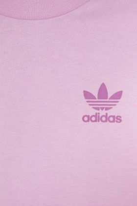 adidas Originals set de bumbac pentru bebelusi culoarea violet