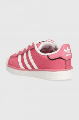 adidas Originals sneakers pentru copii SUPERSTAR culoarea roz