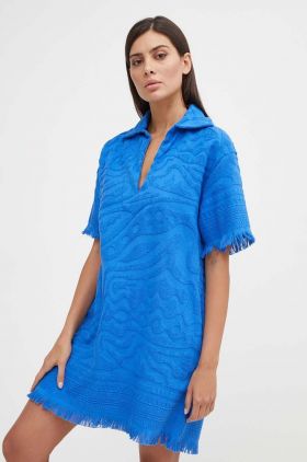 OAS rochie din bumbac mini, oversize