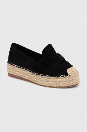 Answear Lab espadrile culoarea negru, cu platforma