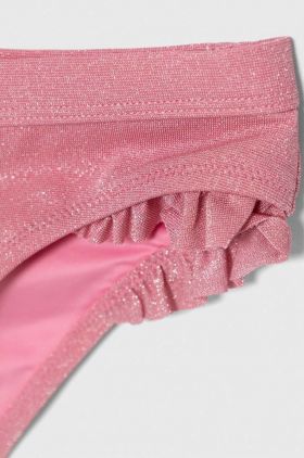 United Colors of Benetton costum de baie pentru copii din două piese culoarea roz