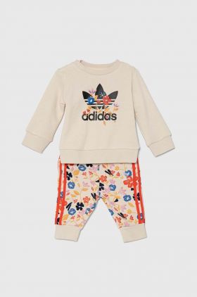 adidas Originals trening copii culoarea bej